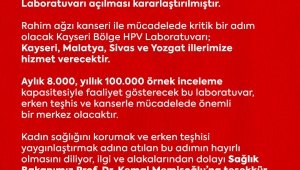 MHP'li Ersoy'dan Kayseri'ye bir müjde daha