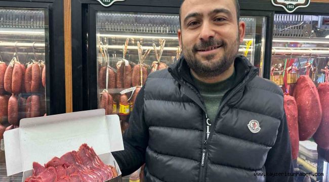 Pastırmacıların işi sömestirde yüzde 35 arttı