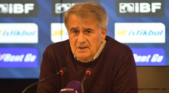 Şenol Güneş: "Kötü bir oyun, kötü bir sonuç"