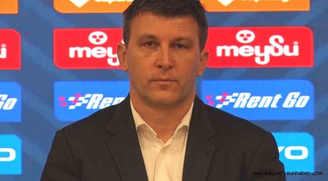 Sergej Jakirovic: "Birçok fırsat bulduk ancak yararlanamadık"