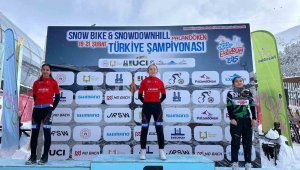 Snowbike Türkiye Şampiyonası'na Kayseri damgası