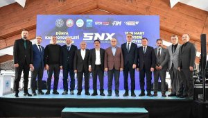 SNX Türkiye FIM Dünya Kar Motosikleti Şampiyonası Erciyes'te tanıtıldı
