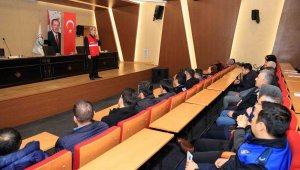 Talas personeline ilk yardım eğitimi