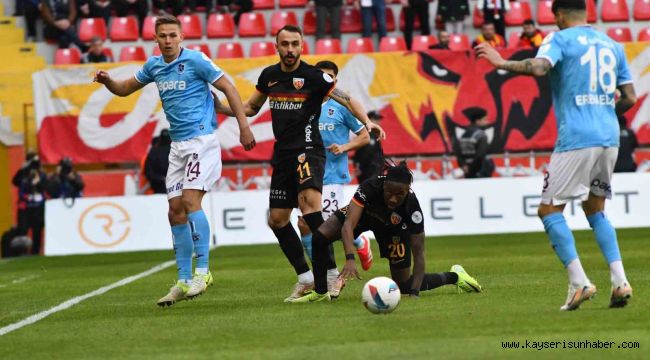 Trendyol Süper Lig: Kayserispor: 0 - Trabzonspor: 0