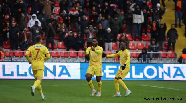 Trendyol Süper Lig: Kayserispor: 3 - Konyaspor: 2