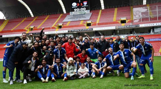 Erciyes 38 FK galibiyet özlemine son verdi