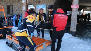 Erciyes'te turistler emin ellerde