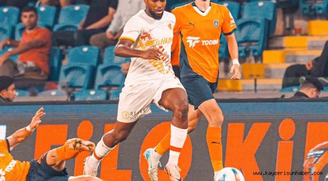 Kayserispor ile Başakşehir 32. randevuda