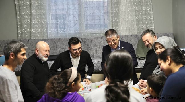 Kocasinan'da her gün bir evde gönül sofrası kuruluyor