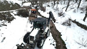 Melikgazi'den kırsalda tarıma destek