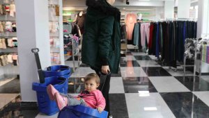 Paranın geçmediği mağazada bayramlık alışveriş keyfi