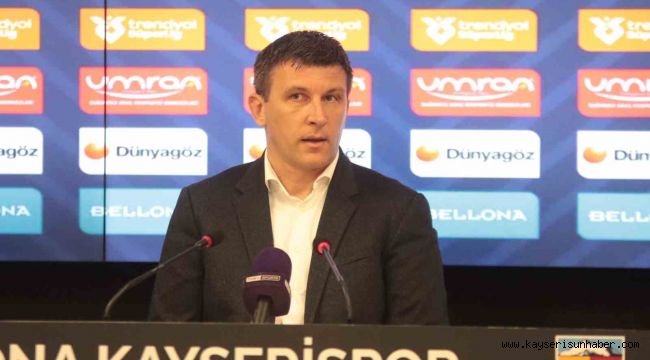 Sergej Jakirovic: "Takımın performansından memnunum"