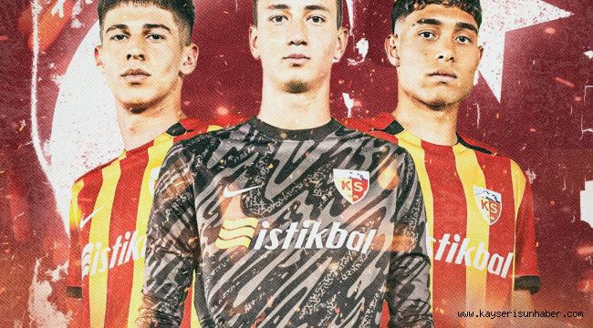 U20 Milli Takımı'na 3 Kayserisporlu davet edildi
