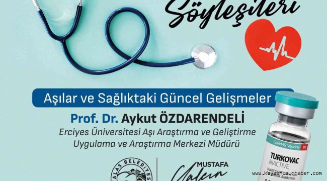 'Talas'ta Sağlık Var' söyleşileri sürüyor