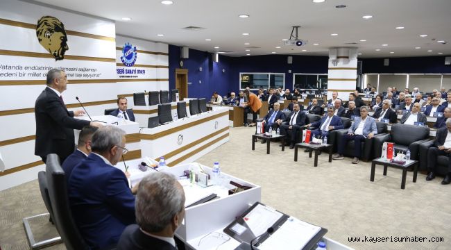Başkan Büyüksimitci: "Üretimimizi daha güvenli alanlara taşımalıyız"