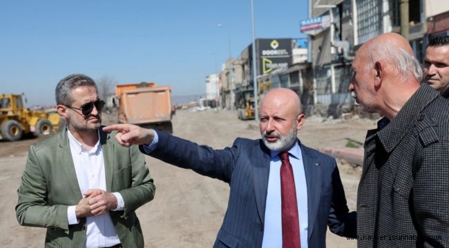 Başkan Çolakbayrakdar: "30 metrelik yeni bulvarla Kayabaşı yeni çehreye kavuşacak"