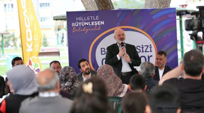 Başkan Çolakbayrakdar: "Kayserimizin refahı için çalışıyoruz"