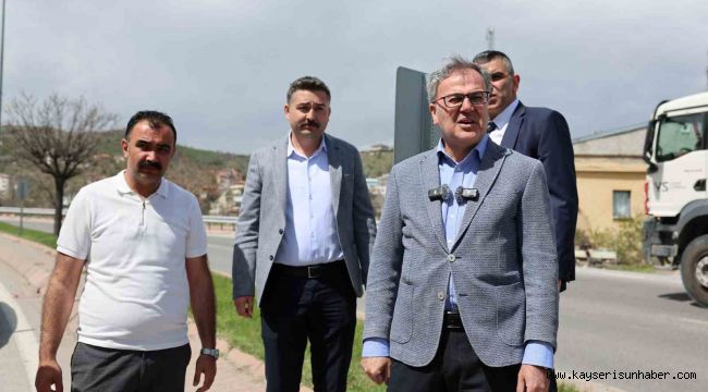 Başkan Özdoğan: "Kayseri Caddesi'nde çalışmalarımız başladı"