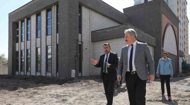 Başkan Palancıoğlu açılışı yapılacak olan tesislere teknik gezi düzenledi