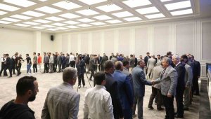 Başkan Palancıoğlu, mesai arkadaşlarıyla bayramlaştı