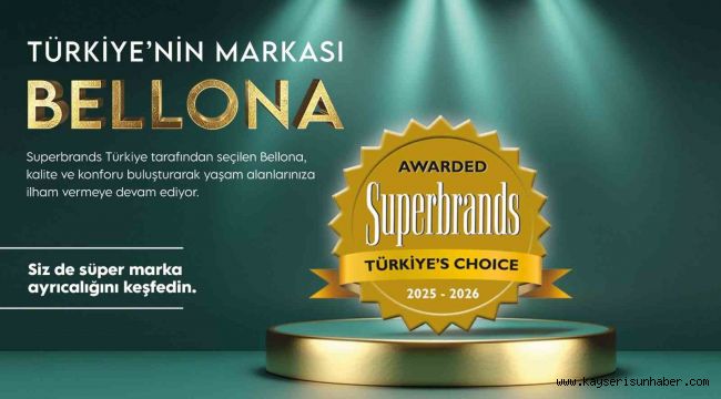Bellona, 2025 Yılında 'Superbrands Türkiye' Listesi'nde yerini aldı