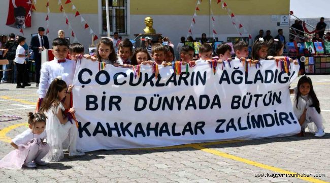 Bünyan ve Tomarza'da 23 Nisan coşkusu