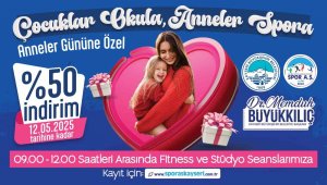 Büyükşehir Spor A.Ş.'den Anneler Günü sürprizi: 'Çocuklar Okula, Anneler Spora'