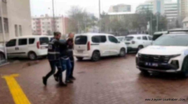 Cinayet zanlısı Kayseri'de yakalandı
