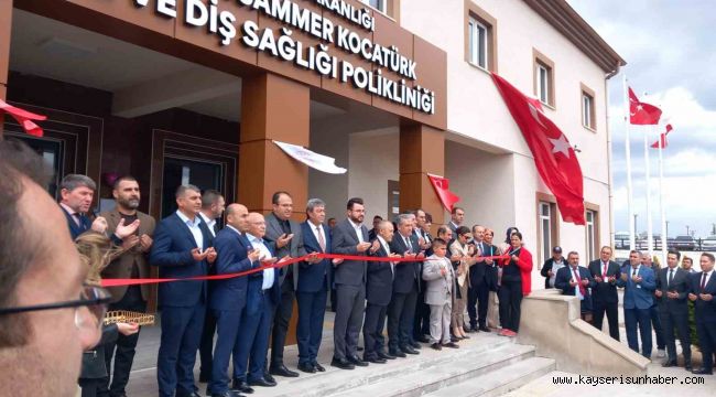 Develi Dr. Ekrem Karakaya Devlet Hastanesi'ne 'hizmet statüsü' müjdesi
