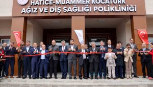 Hatice Muammer Kocatürk Ağız ve Diş Sağlığı Polikliniği hizmete açıldı