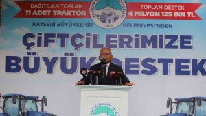 Kayseri büyükşehir'den çiftçiye ve üreticiye 6 yılda dev destek