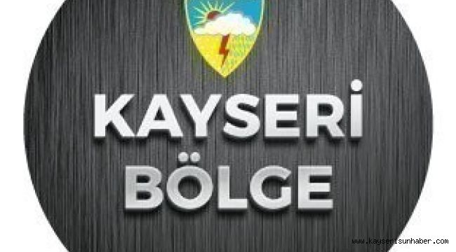 Kayseri'de 'kuvvetli rüzgar' uyarısı