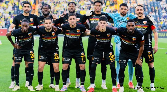 Kayserispor 11 maçta 21 puan topladı