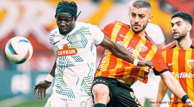 Kayserispor 40 puana ulaştı