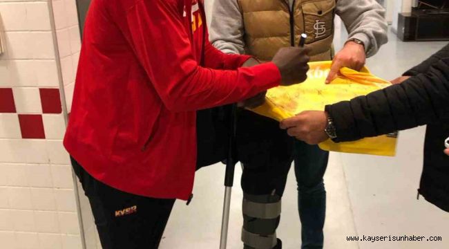 Kayserispor'da Stephane Bahoken sezonu kapattı