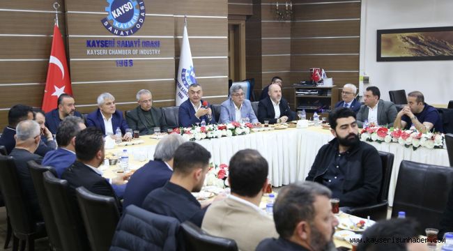 KAYSO'da İstişare Toplantısı ve Üyelik Belgesi Takdim Töreni gerçekleştirildi