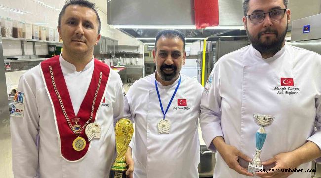 Pastırmalı balık altın madalya getirdi