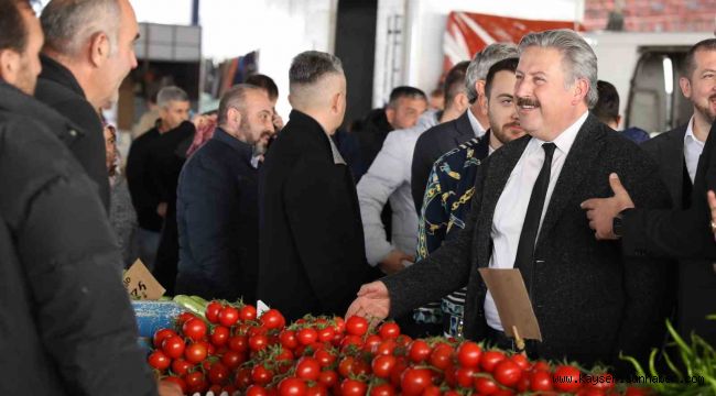 Pazar yerleri, ilçenin ekonomik ve sosyal yaşamına değer katıyor