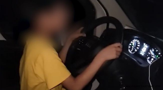 10 yaşındaki çocuğuna araç kullandırdı, 21 bin TL cezayı yedi