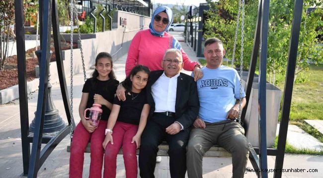 Başkan Büyükkılıç, Mutfak Sanatları Merkezi'nde vatandaşlarla buluştu