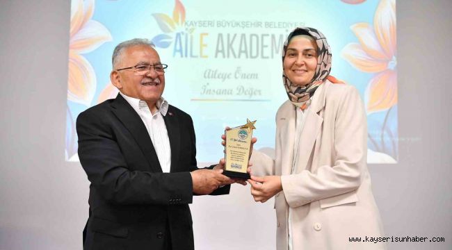 Başkan Büyükkılıç'tan Aile Akademisine ziyaret