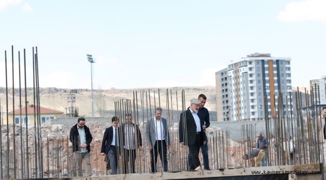 Başkan Çolakbayrakdar: "Ertuğrulgazi'de de Kocasinan'a yakışır bir çevre kuruyoruz"