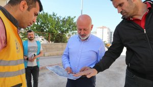 Başkan Çolakbayrakdar: "Huzurlu bir bayram için kadim mahallemizdeki çalışmaları en kısa sürede bitireceğiz"