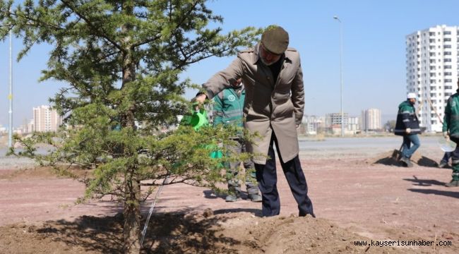 Başkan Çolakbayrakdar: "Kocasinan'ı yeşille donatıyoruz, Türkiye'ye örnek oluyoruz"