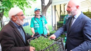 Başkan Çolakbayrakdar'dan organik domates fidesi dağıtımına davet