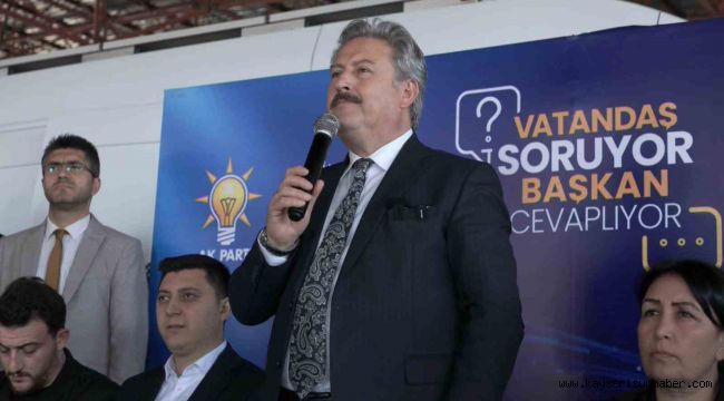 Başkan Palancıoğlu makamını Yıldırım Beyazıt Mahallesi'ne taşıdı