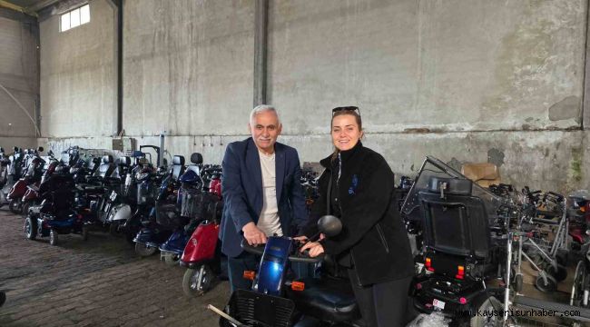 Bünyan'da ihtiyaç sahiplerine akülü araç dağıtılacak