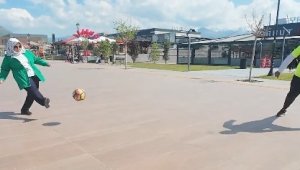 Büyükşehir Spor A.Ş.'den millet bahçesinde vatandaşları spora kaynaştıran uygulama