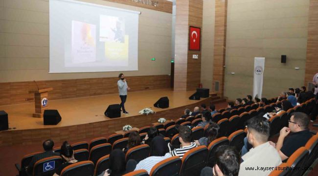 Eğitimci Yazar Tahir Fatih Andı, ERÜ'de konferans verdi