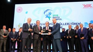 ERÜ'ye YÖK'ten 'Spor Dostu Kampüs' birincilik ödülü